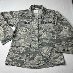 US Air Force ABU Digital Tiger Stripe Camo Utility Jacket Coat Parker 18 4XS